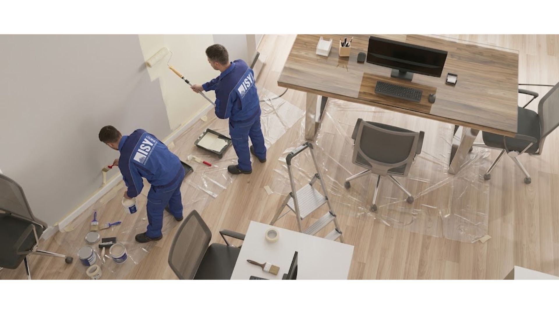 ISY Service Malerprofi mit Branding